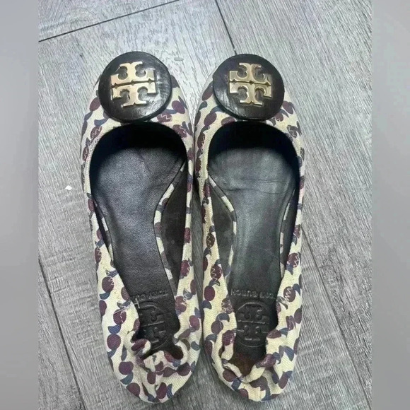 Tory Burch Moon Star Reva Ballet Flats RARE - Picture 3 of 5